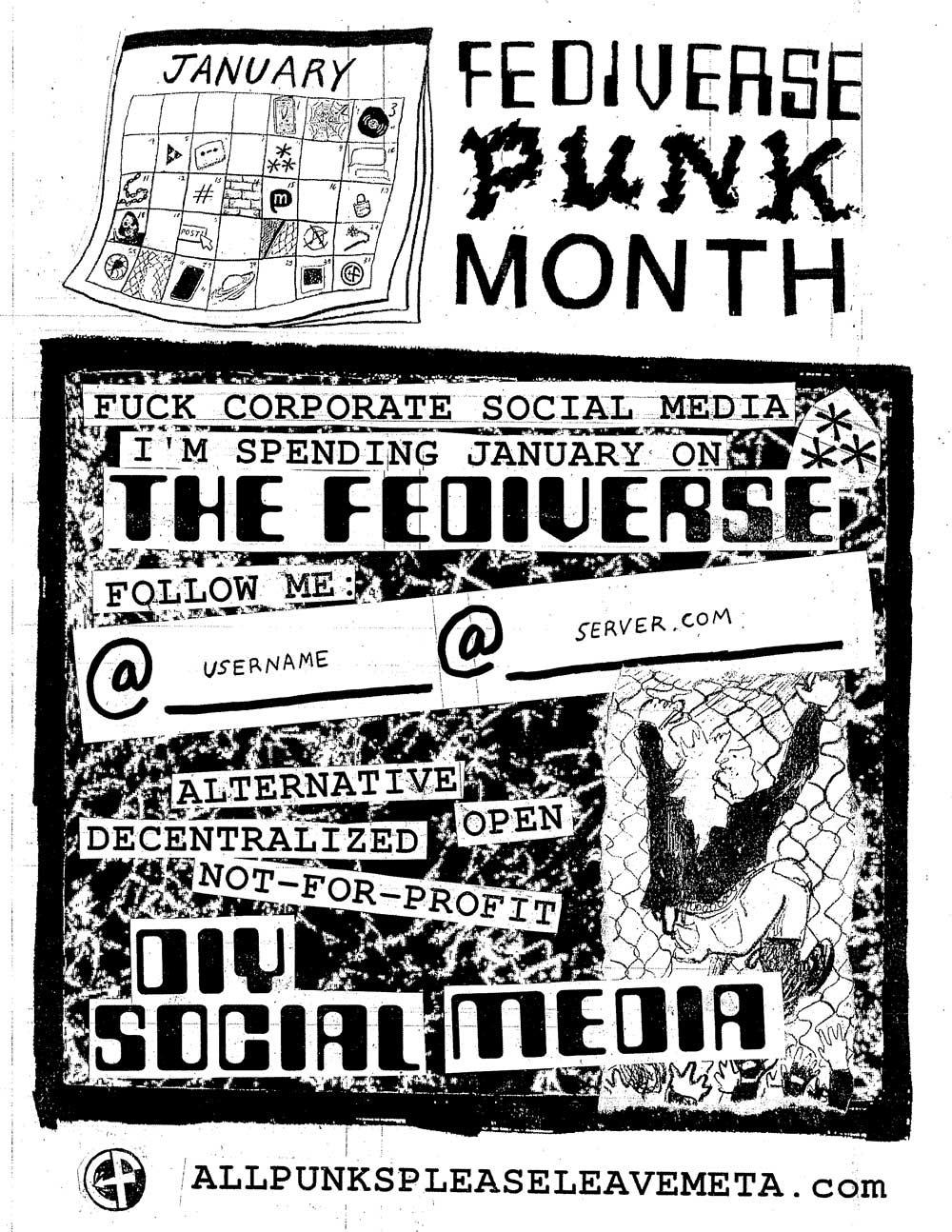 fediverse punk month