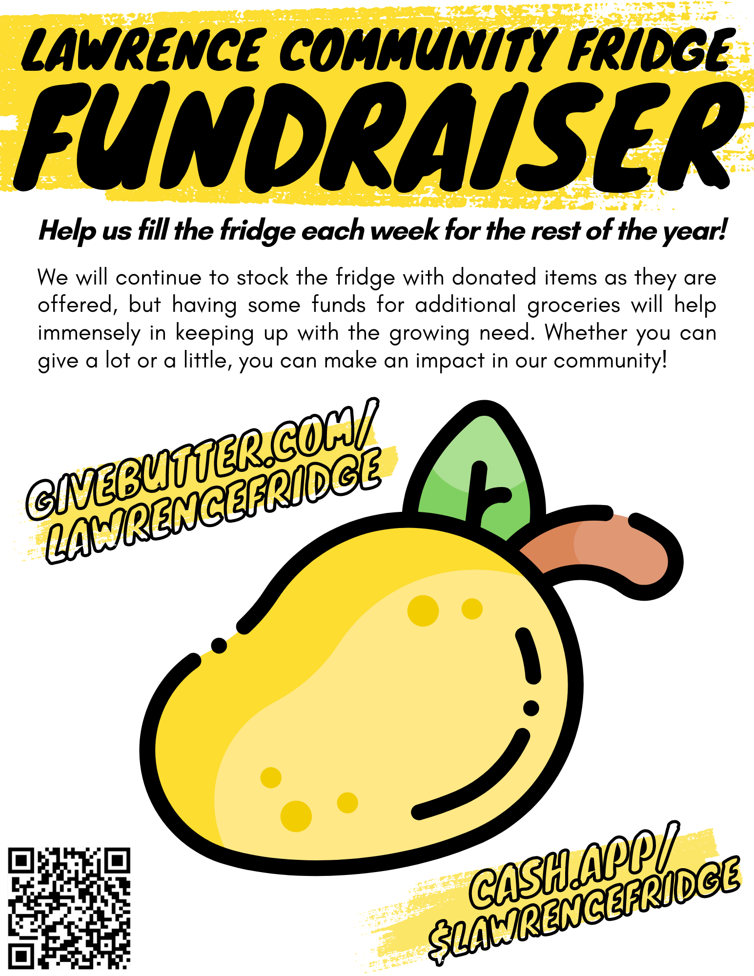 Lawrence Community Fridge Fundraiser